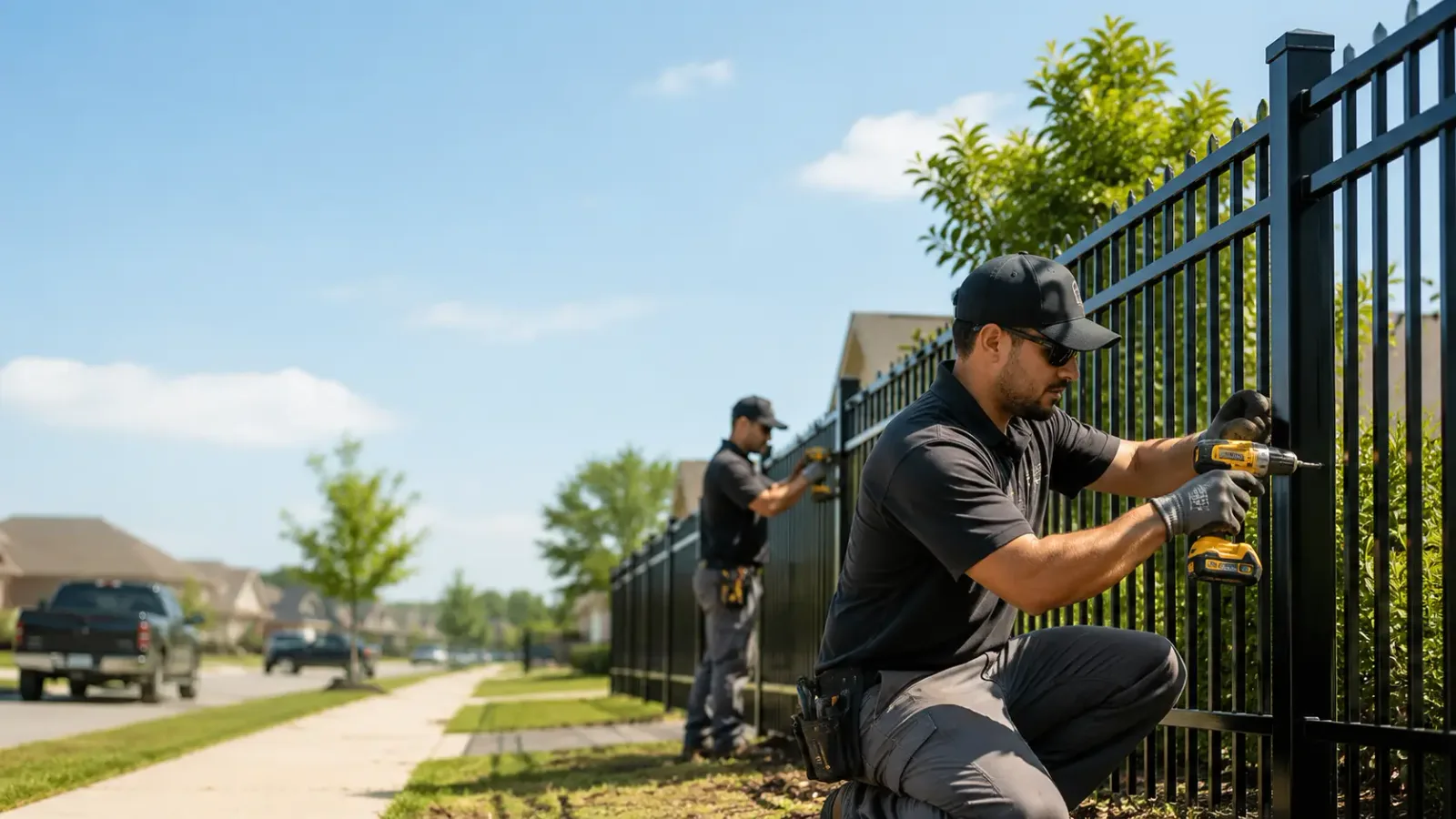 Metal Fence Installation in Alpha, IL